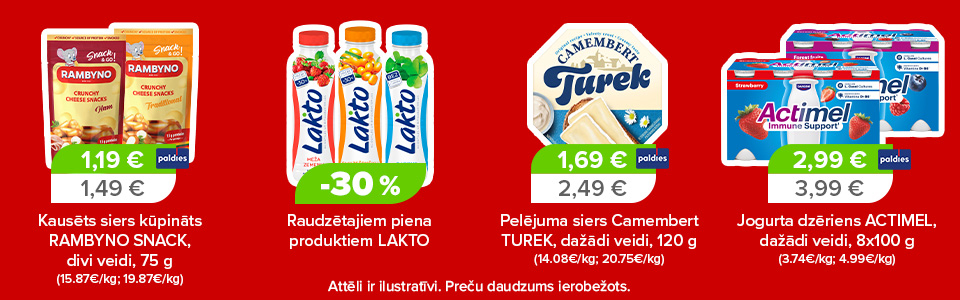 Piena produkti un olas