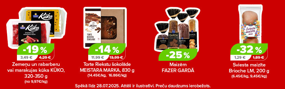 Maize un konditorejas izstrādājumi