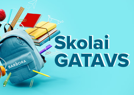 Skolai gatavs!
