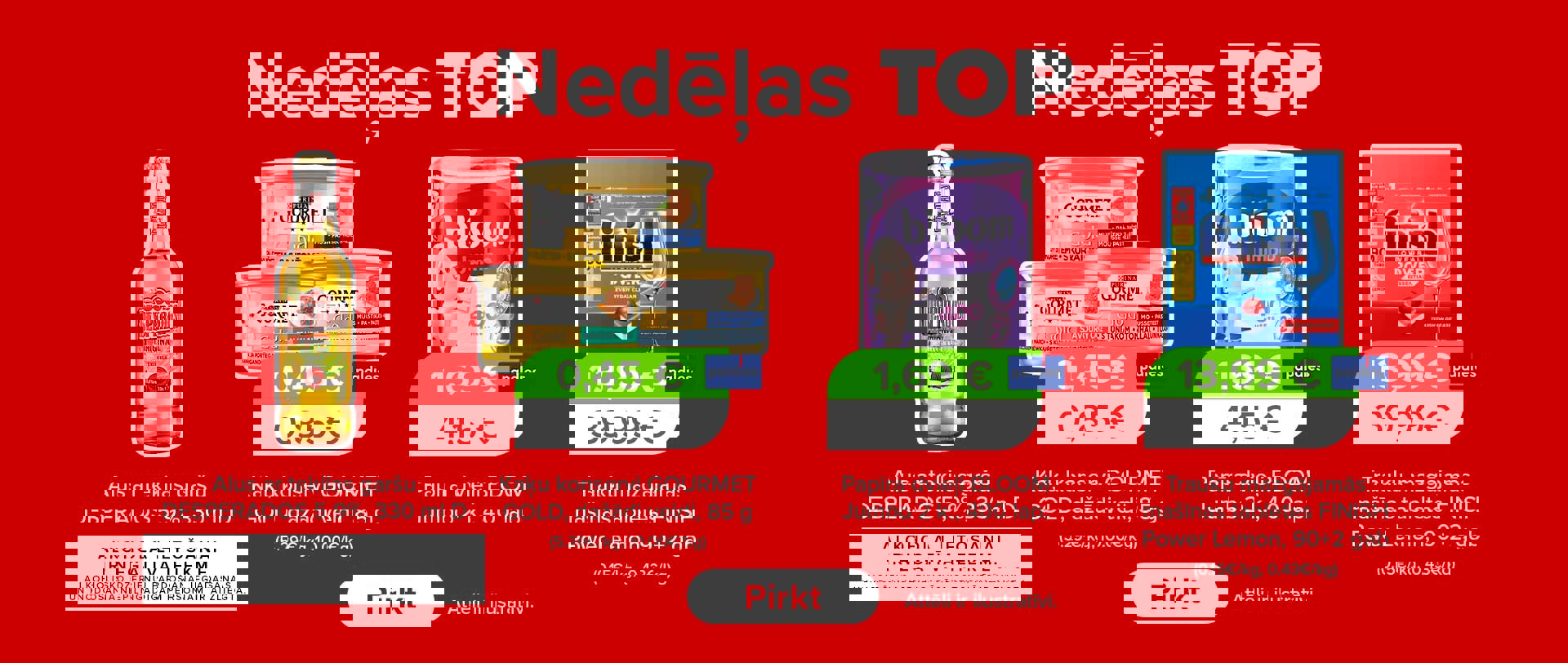 Šonedēļ jāpērk!