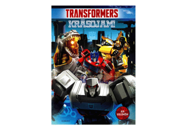 Krāsojamā grāmata.Transformers. Krāsojam!