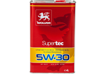 Sintētiskā eļļa WOLVER SUPERTEC 5W-30 4L - 1