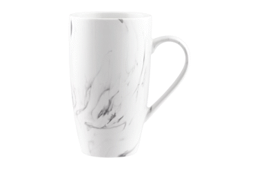 Krūze AURORA Smoky white 530ml