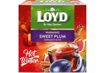 Augļu-zāļu tēja LOYD plūmju-vīģu 20x2g