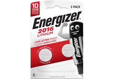 Baterijas ENERGIZER Lithium CR2016 2gab.