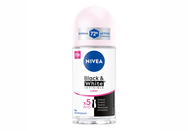 Dezodorants NIVEA BLACK&WHITE CLEAR sievietēm 50ml