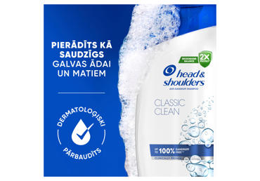 Šampūns Head&Shoulders Classic Clean 500ml - 2