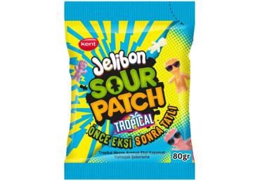 Želejas konfektes Tropical SOUR PATCH KIDS 80g
