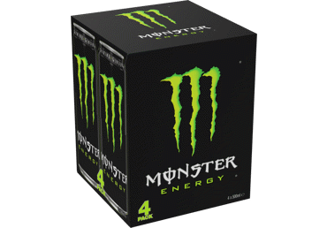 Enerģijas dzēriens MONSTER Energy 4x0,5L D