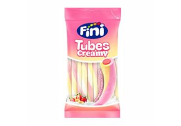 Želejas konfektes zemeņu banānu Tubes FINI 125g