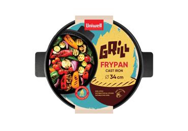 Čuguna pannas UNIWELL 34cm - 1