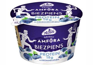 Biezpiens ANNELE Amfora Protein ar mellenēm 200g