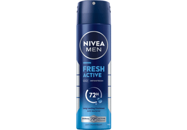 Izsmidzināms dezodorants vīriešiem
NIVEA Men Fresh Active 150ml
