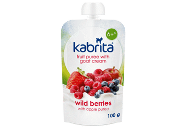 Biezenis KABRITA kazas piens, meža ogas- ābols6+100g