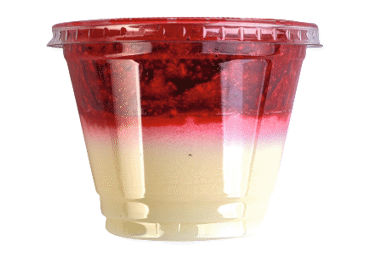 Panna Cotta ar zemeņu aveņu mērci MEISTARA MARKA 180g - 2