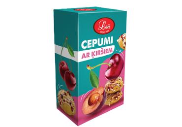 Biskvīta cepumi ar ķiršiem LĀČI 70g