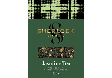 Zaļā tēja SHERLOCK SECRETS Jasmine 100g