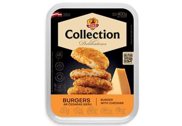 Burgers ar Čedaras sieru ĀDAŽI 400g - 1