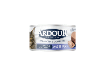 Konservēta kaķu barība tītars-vista ARDOUR 85g