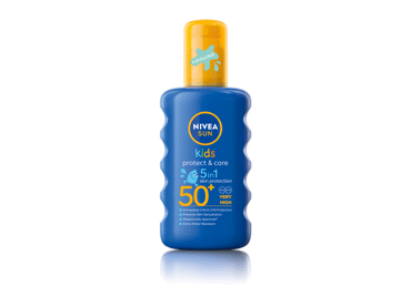 Izsmidzināms sauļošanās losjons NIVEA Kids SPF50+ 200ml