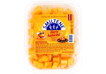 Siera kubiciņi ceptu sīpolu garša SMILTENE 200g