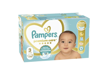 Autiņbiksītes PAMPERS Premium Care, Mega Box,  S3 6-10kg 120 gab.
