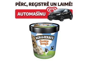 Saldējums BEN&JERRY'S ar cepumu 406g - 1