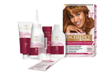Matu krāsa L'OREAL EXCELLENCE 6.41 - 2