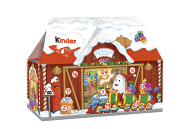 Konfektes KINDER adventes kalendārs 234g