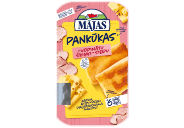 Pankūkas MĀJAS ar kūpinātu šķiņķi un sieru 420g - 1