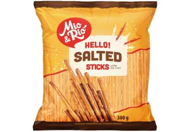 Salmiņi ar sāli MIO&RIO 300g