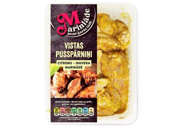 Cāļa pusspārni citrona ingvera marinādē KGS fas. - 1