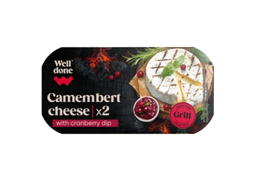 Siers Camembert WELL DONE ar dzērveņu mērci 230g - 2