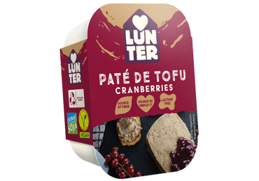Tofu smēriņš ar dzērvenēm LUNTER 150g