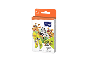 Plāksteri MATOPAT Kids Zoo 12gab.