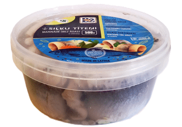 Siļķu tīteņi marinādē 500g - 2