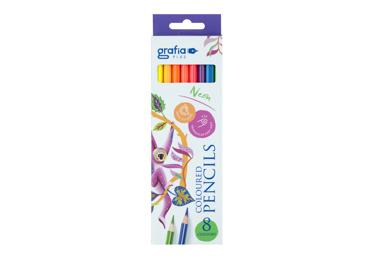 Krāsainie zīmuļi GRAFIA PLUS 8 krāsas