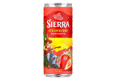 Alkoholisks kokteilis SIERRA Strawberry 6% 0,25L sk.D