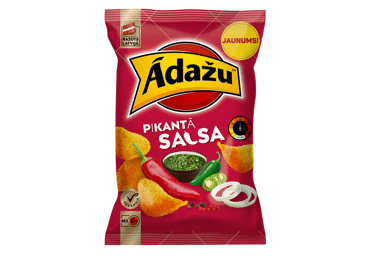 Čipsi ĀDAŽU Pikantā salsa 130g