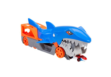 Rotaļu treileris haizivs HOT WHEELS - 1