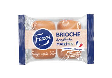Sendviču maizītes Brioche FAZER 160g