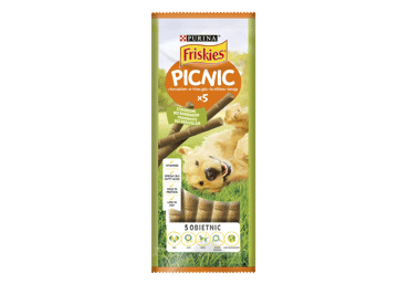 Gardums suņiem FRISKIES PICNIC vistas  42g