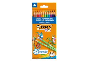 Krāsainie zīmuļi BIC Evolution 12gab.