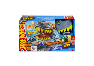  Rotaļu trase HOT WHEELS haizivs  - 1