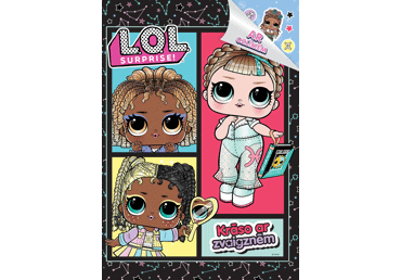 Krāsojamā grāmata L.O.L.Surprise! Krāso ar zvaigznēm