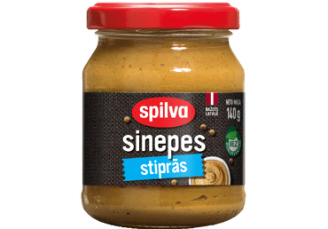 Sinepes SPILVA stiprās 140g