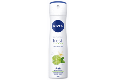 Dezodorants NIVEA Fresh Citrus izsmidzināms sievietēm 150ml