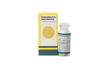 Baldriāna tabletes 20mg 50gab.