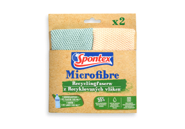 Mikrošķiedras lupatiņa SPONTEX 2gab.
