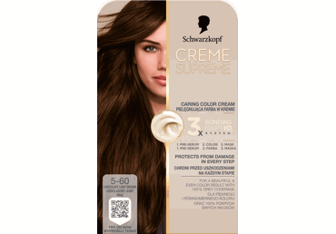 Matu krāsa SCHWARZKOPF CREME SUPREME 5-60